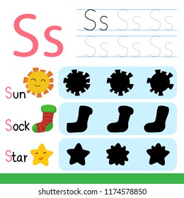 worksheet vector design for kid