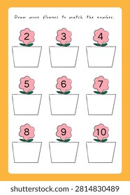 worksheets for preschool practice and books