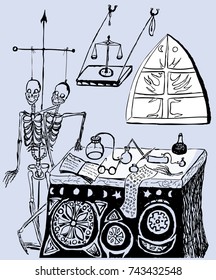 In the workshop of the alchemist