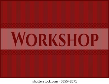 Workshop banner