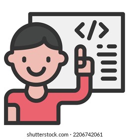 workshop icon line color vector illustration