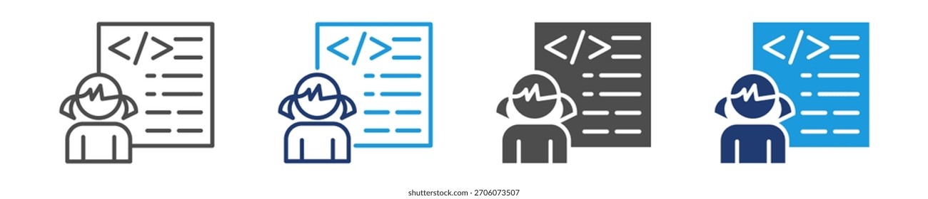 workshop icon set multie style (conjunto de ícones de workshop)