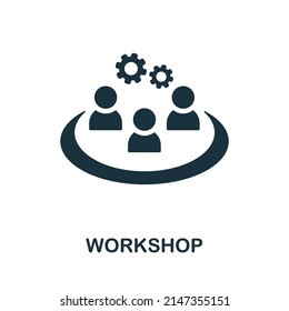 Workshop icon. Simple element from social activity collection. Creative Workshop icon for web design, templates, infographics and more