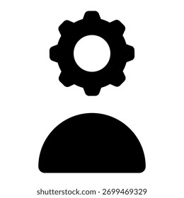 Vetor de ícone do workshop. Sinal de ilustração do desenvolvedor. Símbolo de engenharia. Ícone da web Trabalho em equipe.