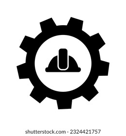 Workshop icon vector. Repair illustration sign. Service center symbol. Engineering logo.