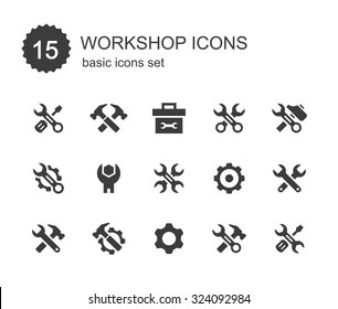 Workshop icons.