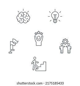 Workshop icons set . Workshop pack symbol vector elements for infographic web