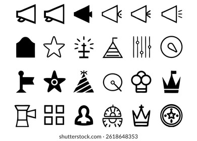 Workshop Icons Set: Teamwork, Strategy, Leadership, Innovation, Collaboration