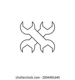 
workshop and industrial equipment icon vector symbol illustration