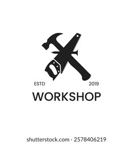 Workshop Logo Vector Illustration Image.