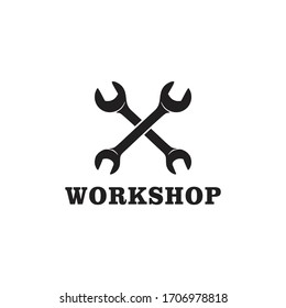 Workshop Logo Vector and Vintsge