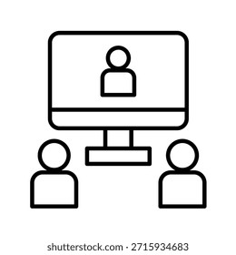 Ilustração do vetor do ícone da estrutura de tópicos do workshop