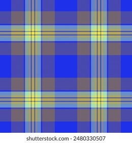 Workshop seamless background plaid, stitch vector textile pattern. Design check texture fabric tartan in pastel and bright colors palette.