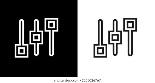 Workshop set icons of web  in black and white style. Business Workshop icons for web and mobile app,simple and trendy icons.