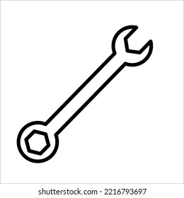 workshop tool icon on white background