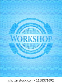 Workshop water representation badge.
