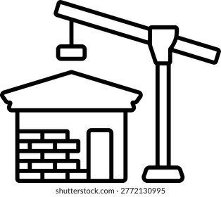worksite construction architecture crane house home tower crane civil engineering 16196