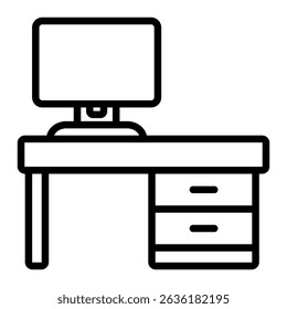 Workspace Icon Element For Design
