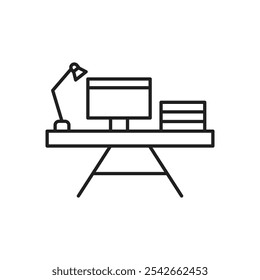 Workspace icon isolated on white background