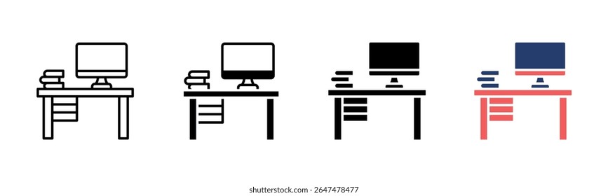 Workspace icon sheet multiple style collection