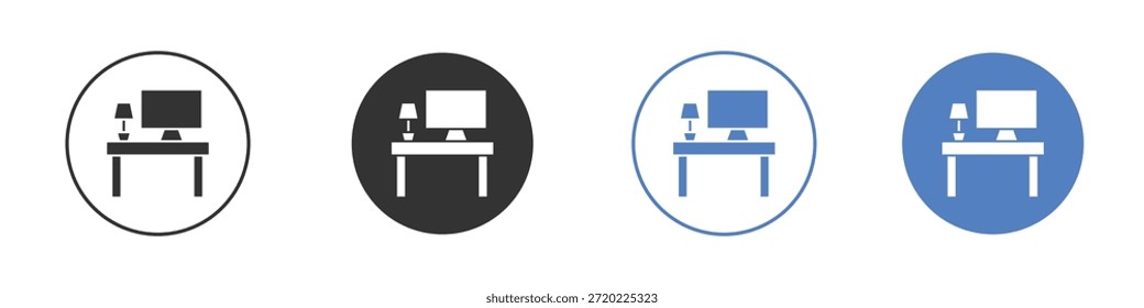Workspace icon for web design. pixel perfect flat icons