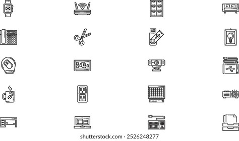 Workspace icons High-Quality Vector Icons Collection with Editable Stroke. Ideal for Professional and Creative Projects.