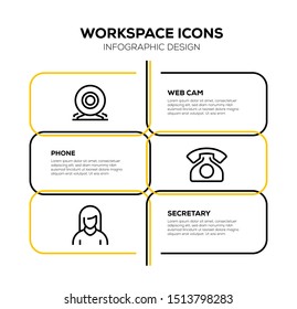 WORKSPACE AND ILLUSTRATION ICON CONCEPT