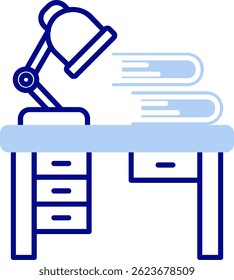 Workspace Line vector Icon Design