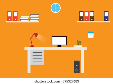 Workspace office at home