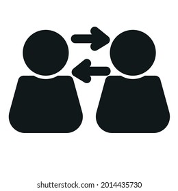 Workspace solid icon, suitable for office set