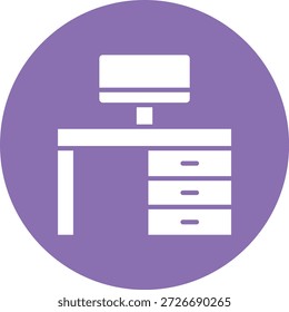Workspace Vector Icon Design Illustration