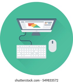 Workstation Vector Icon 