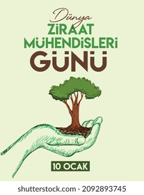 World Agricultural Engineers Day, 10 january turkish: Dünya Ziraat Mühendisleri Günü 10 ocak