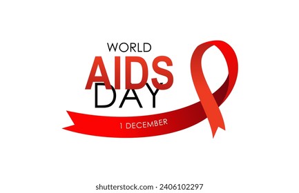 World aids awareness day concept