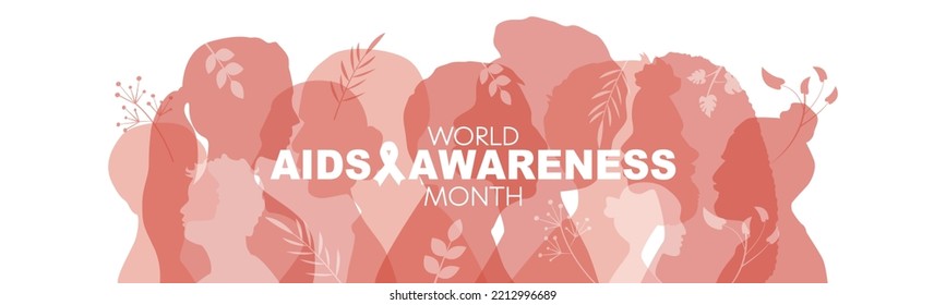 World AIDS Awareness Month Banner.