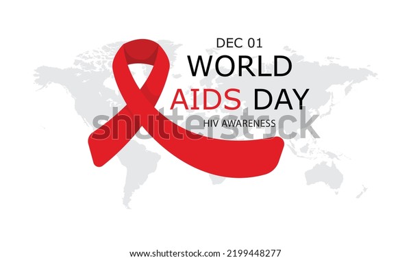 World Aids Day 2022nationla Hiv Day Stock Vector Royalty Free 2199448277 Shutterstock 3498