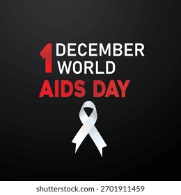 World AIDS Day Background with abstract background. World AIDS Day, symbol of the fight against AIDS and cancer, background concept.