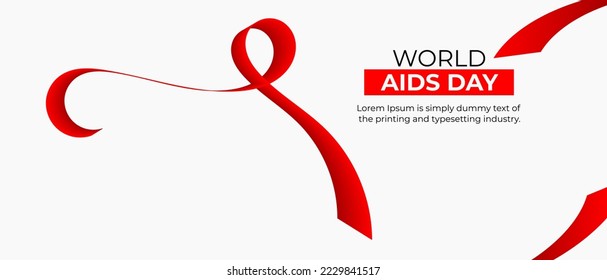 Antecedentes del Día Mundial del SIDA. Fondo de la cinta roja de compatibilidad. Día mundial del sida y mes nacional de sensibilización sobre el VIH/SIDA y el envejecimiento con cinta roja