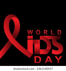 World Aids Day background or template design