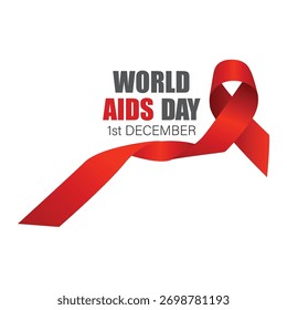 World AIDS Day Banner Background Illustration
