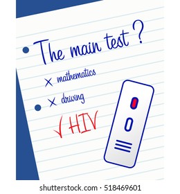 World Aids Day card