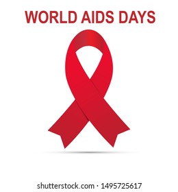 World Aids day celebration medical background