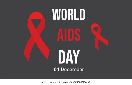 Welt Aids Tag, Aids Tag, Aids, hiv, Vektor, Design