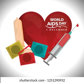 world aids day icons