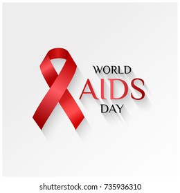 World Aids Day Illustration Vector