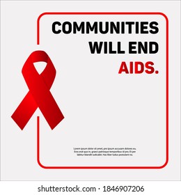 World Aids Day Istagram Post Simple