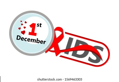 a world aids day logo