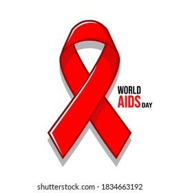 world aids day logo graphic design illustration with unique and interesting shape variations, eps file format