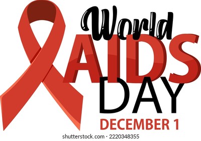 World Aids Day Poster Design illustration