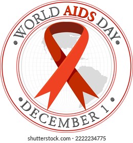 World AIDS Day Poster Design illustration
